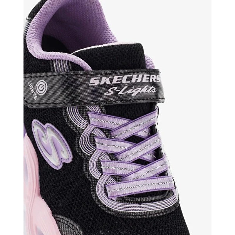 Skechers Twisty Glow Kız Çocuk Spor Ayakkabı (303717L BKMT) Skechers Twisty Glow Kız Çocuk Spor Ayakkabı (303717L BKMT)